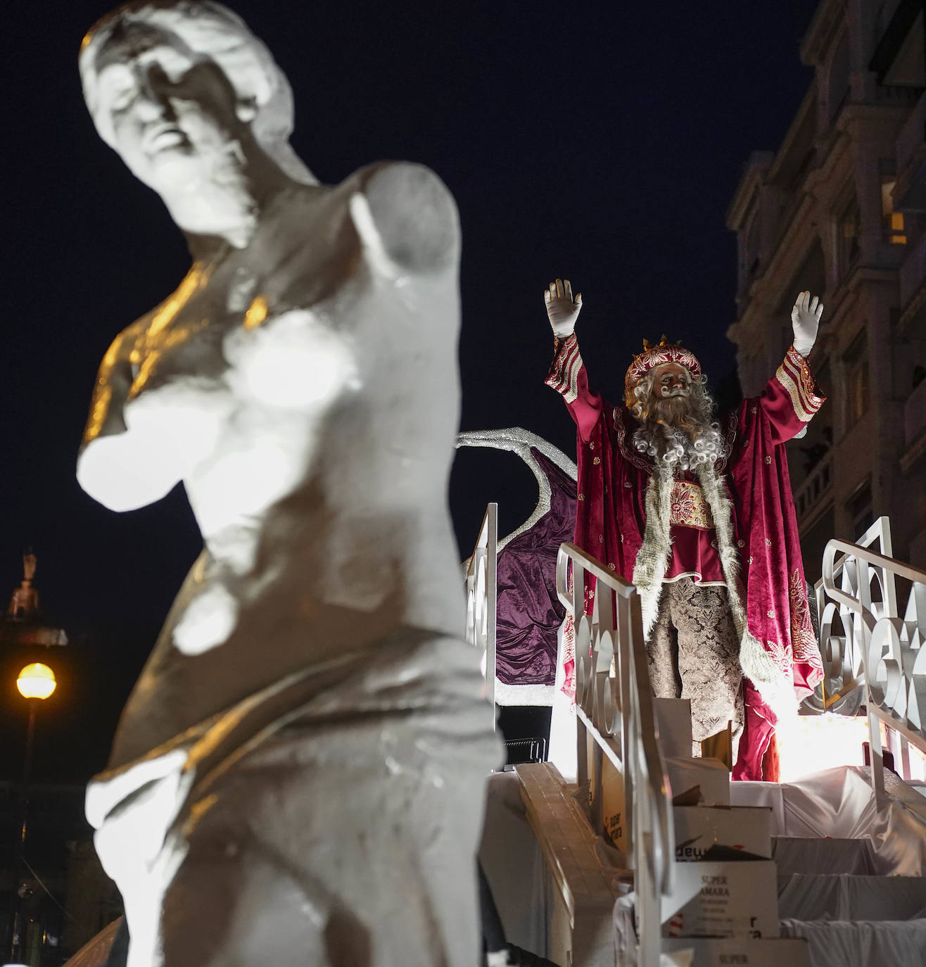 Una cabalgata de magia e ilusión en Donostia