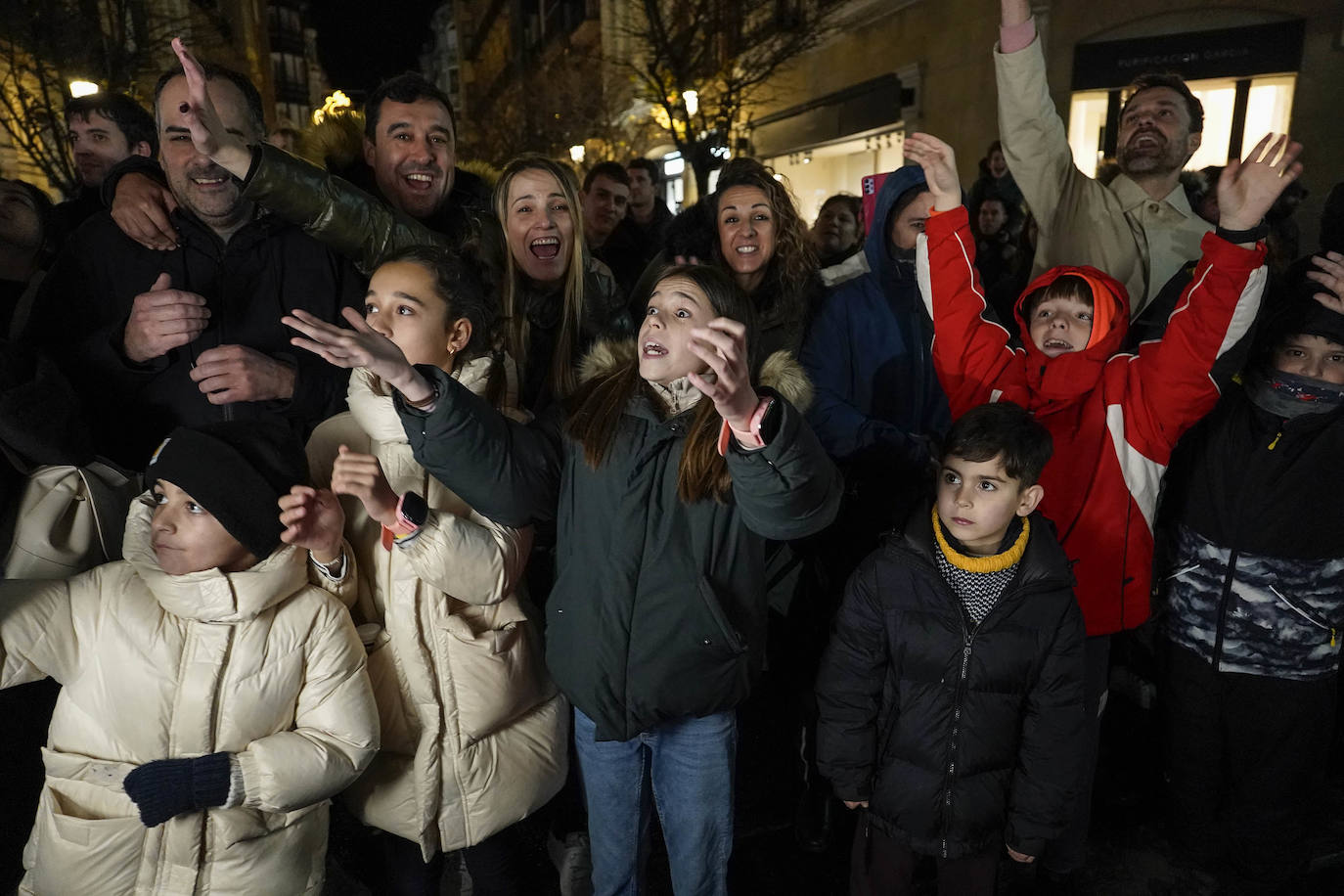 Una cabalgata de magia e ilusión en Donostia