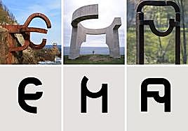 Una nueva tipografía inspirada en Chillida
