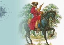 Imagen representando a Dick Turpin, famoso salteador de caminos en la década de los años 30 del siglo XVIII