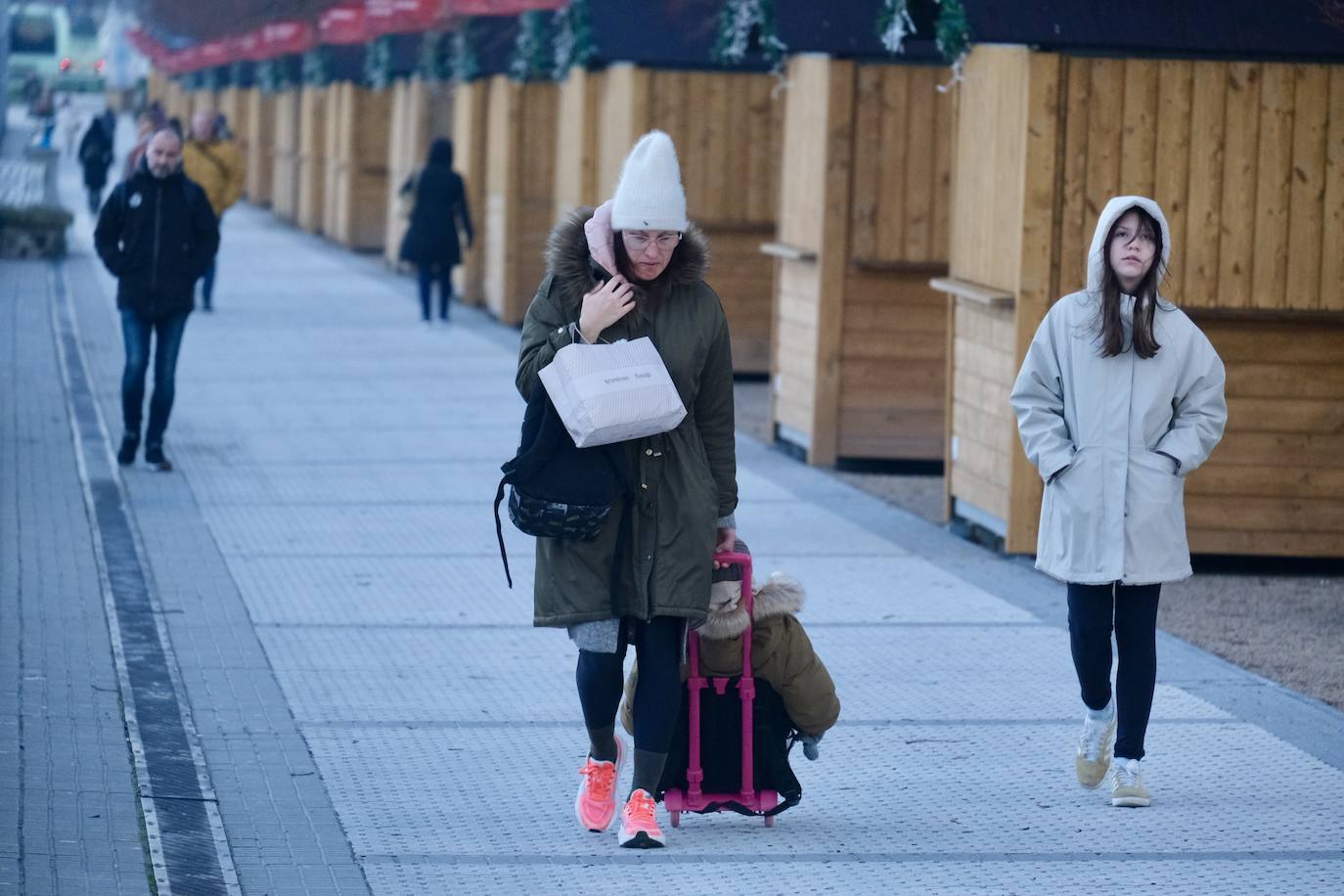 Frío y cielos despejados
