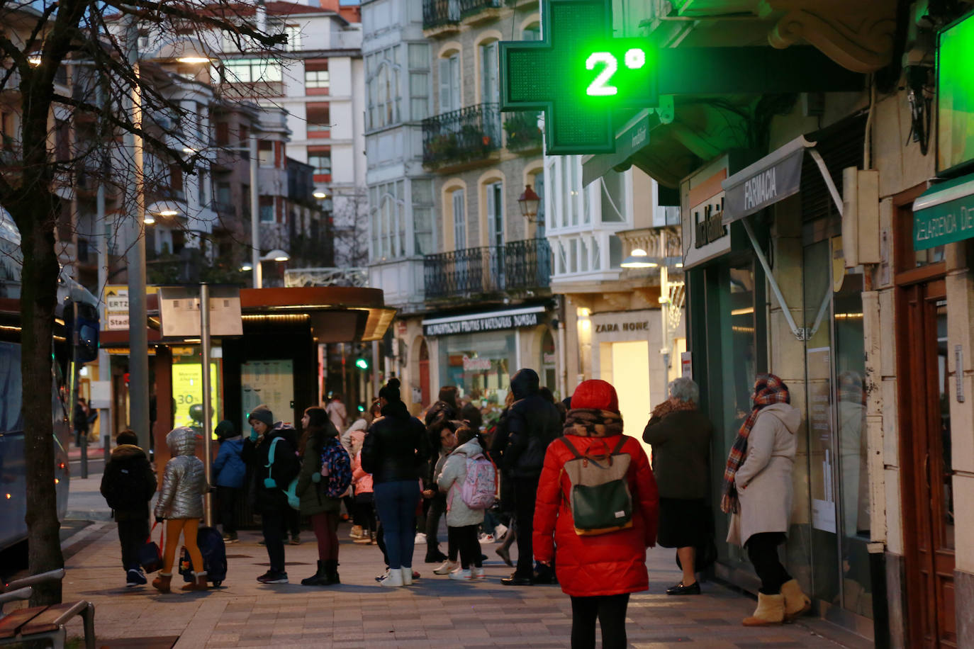 Frío y cielos despejados