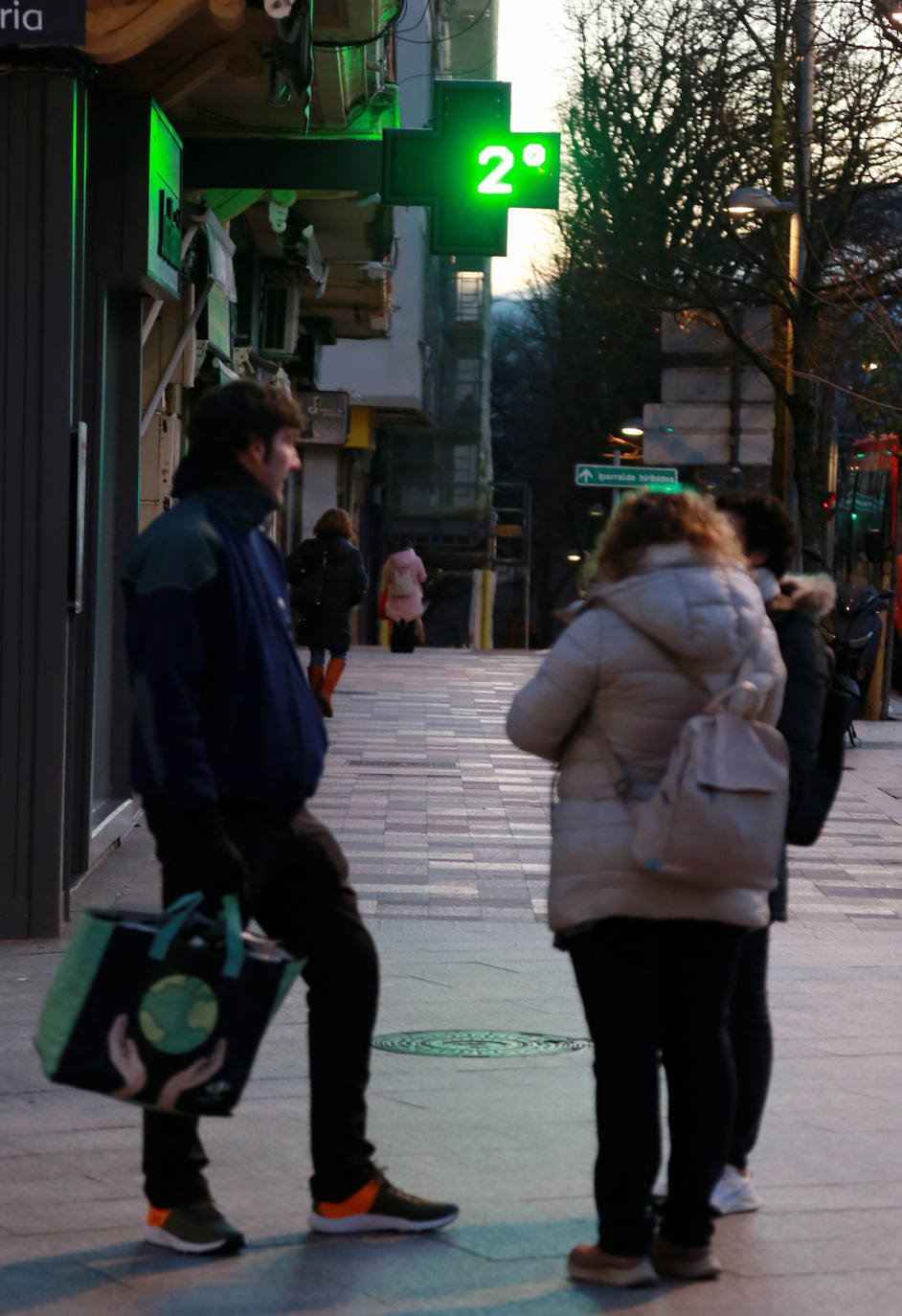 Frío y cielos despejados