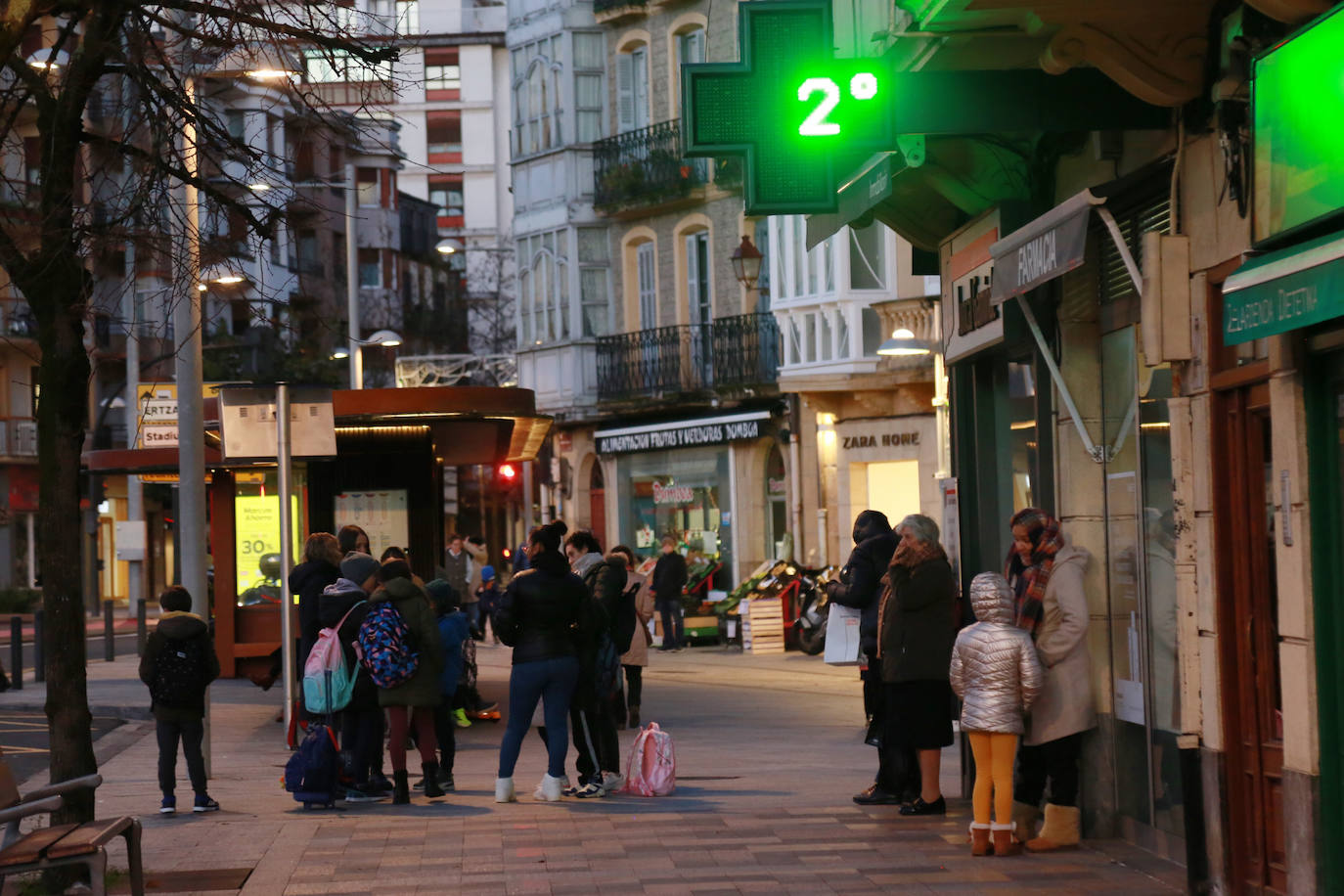 Frío y cielos despejados