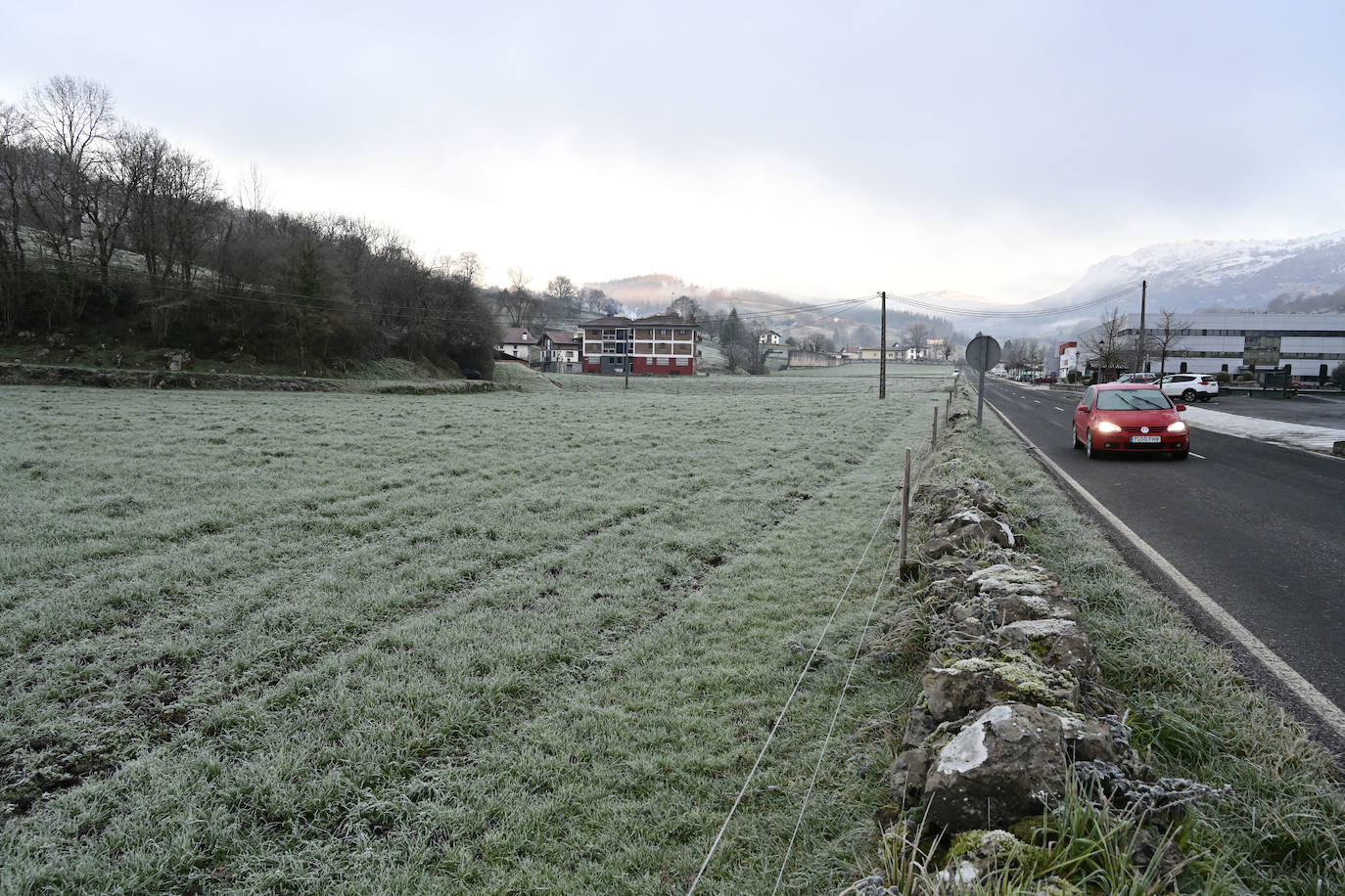 Frío y cielos despejados