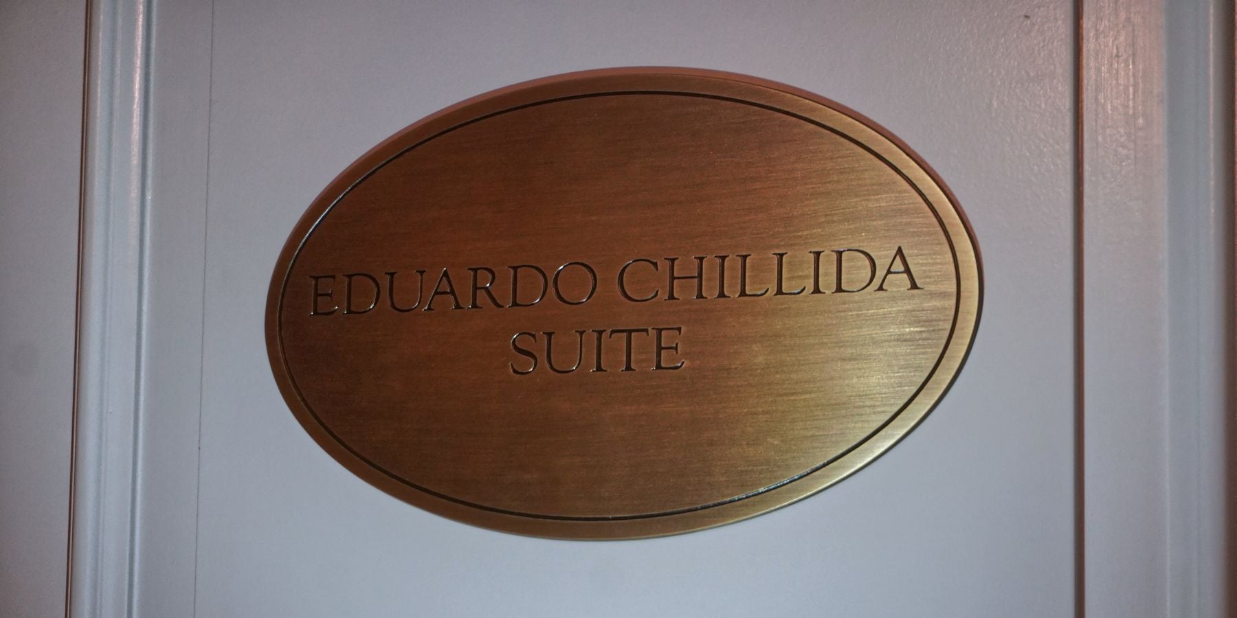 Una suite dedicada a Eduardo Chillida en el hotel María Cristina