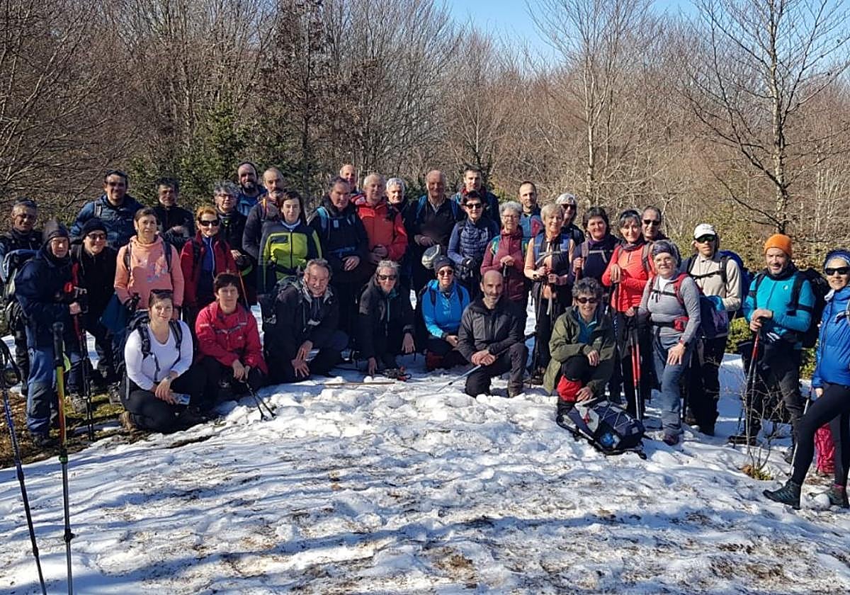 Las salidas al monte siempre son un buen plan de fin de semana.
