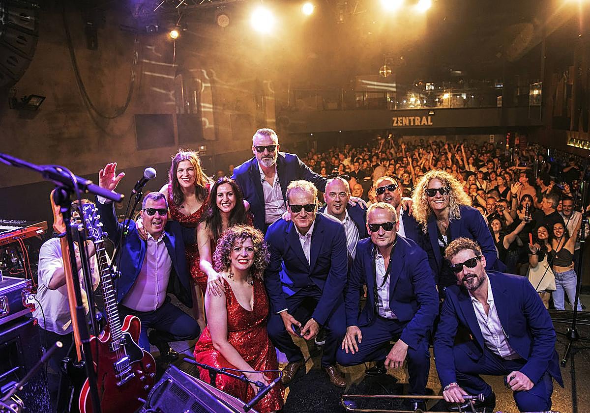 Imagen principal - Gregario de Luxe (1); el pianista Nacho Soto (2); y el saxofonista Álex Haro (3).