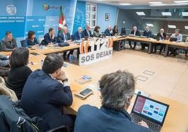 Reunión del Consejo Asesor del Plan de Emergencias de Euskadi ante la Contaminación de la Ribera del Mar, 'Itsasertza'