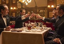 Josean Bengoetxea y Alberto San Juan en un momento de la serie.