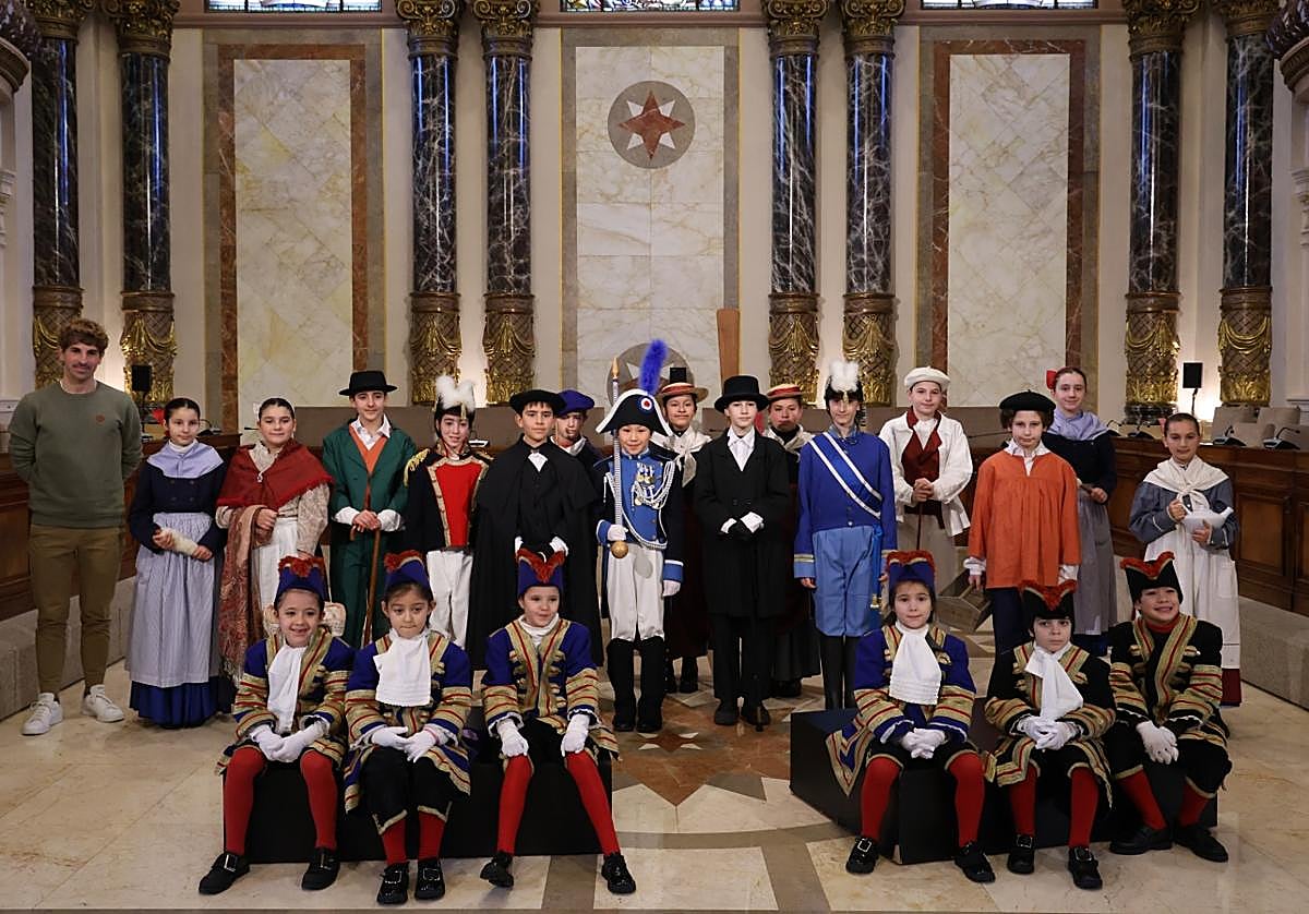 Presentación de la Tamborrada Infantil