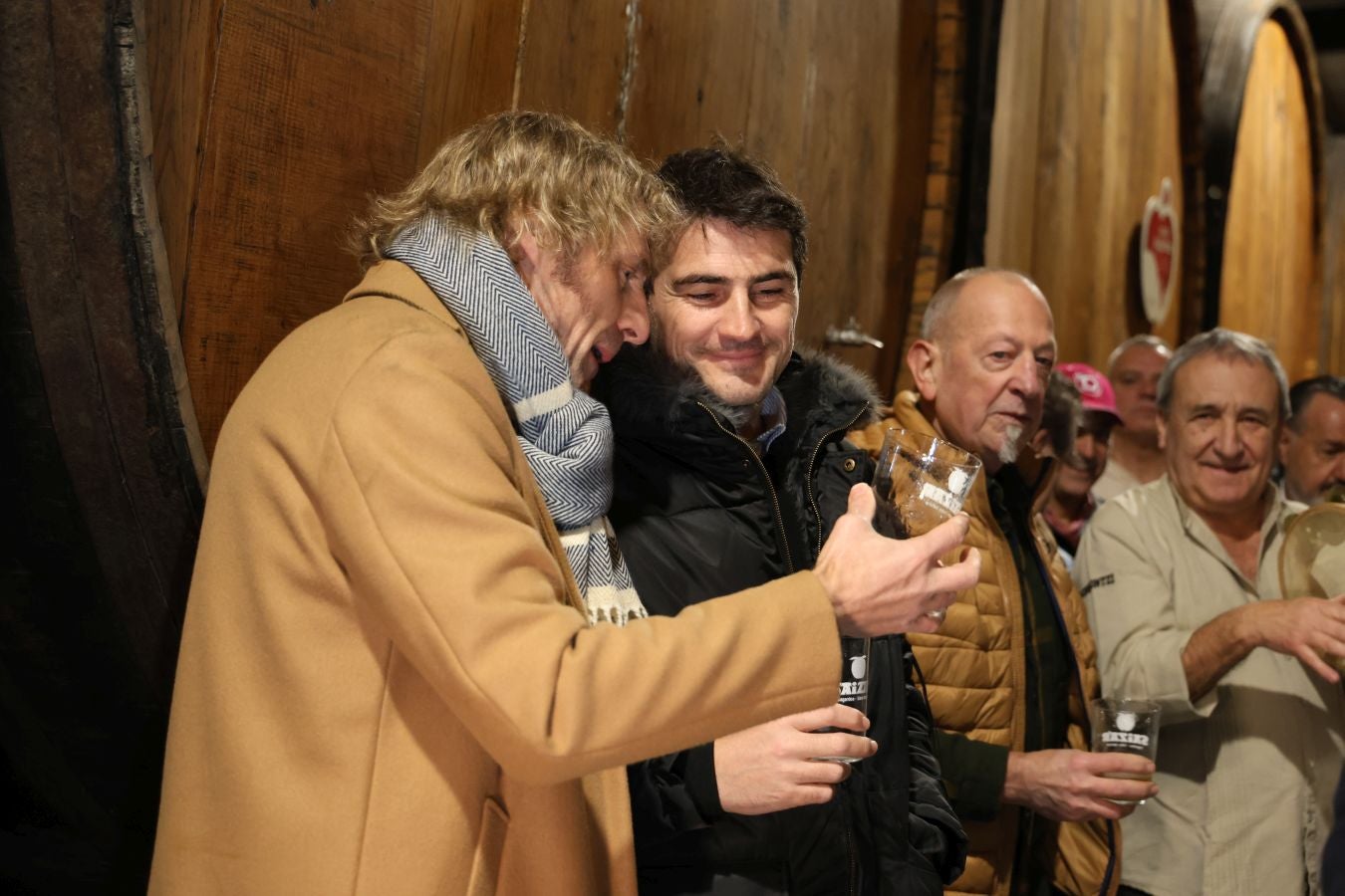 Iker Casillas y Luis Miguel Arconada abren la temporada sidrera