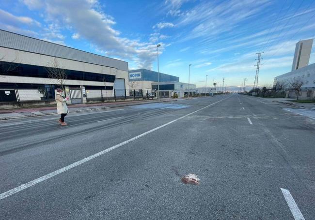 Imagen de la calle Júndiz, donde se ha producido el accidente.