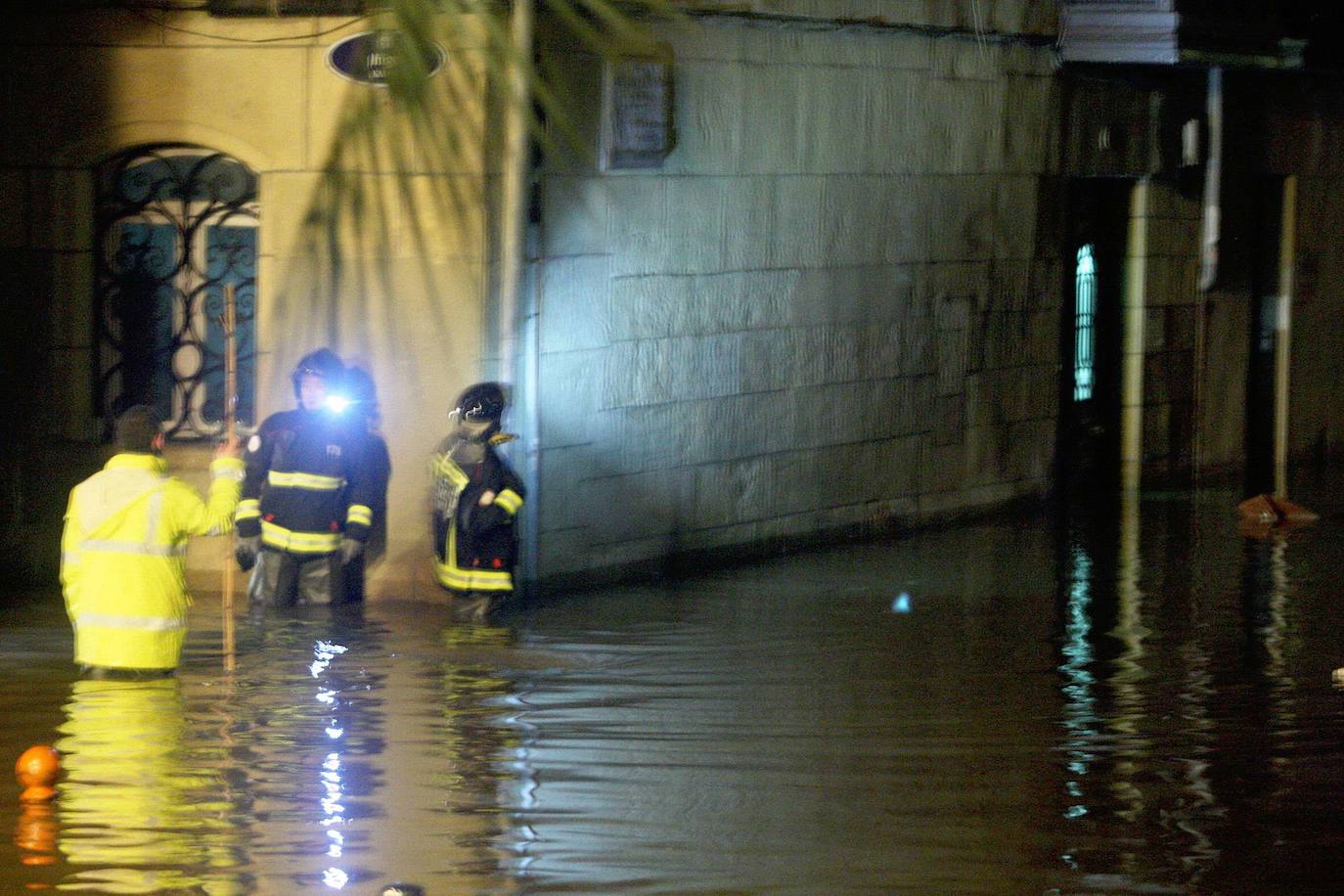 El temporal que devastó la costa guipuzcoana, en imágenes