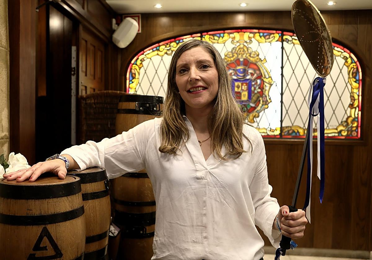 Marta Aldanondo es la nueva Aguadora Mayor de Gaztelubide.