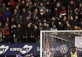 Grada de El Sadar en una foto de archivo.