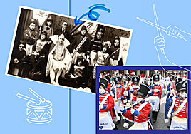 Historia gráfica de la Tamborrada