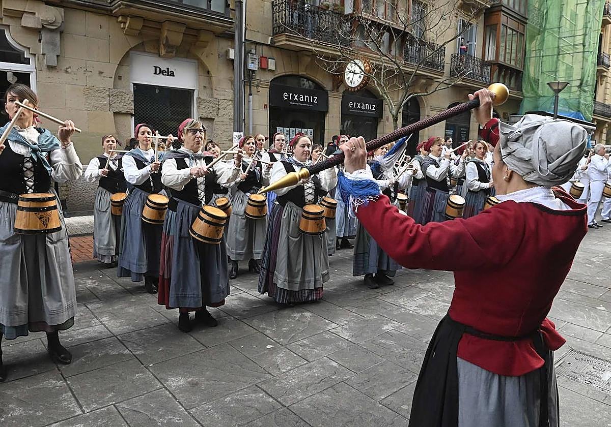 Aguadoras de la tamborrada C.D. Vasconia