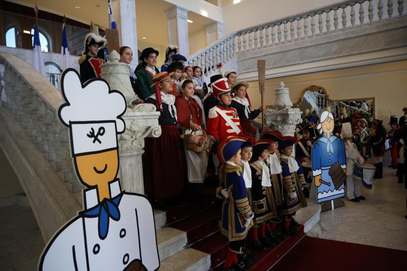 La presentación de la Tamborrada Infantil, en imágenes