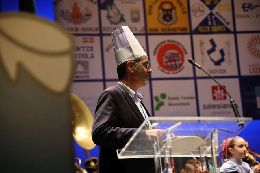 La presentación de la Tamborrada Infantil, en imágenes