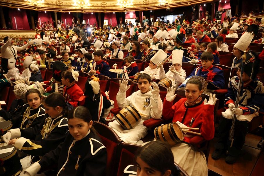 La presentación de la Tamborrada Infantil, en imágenes