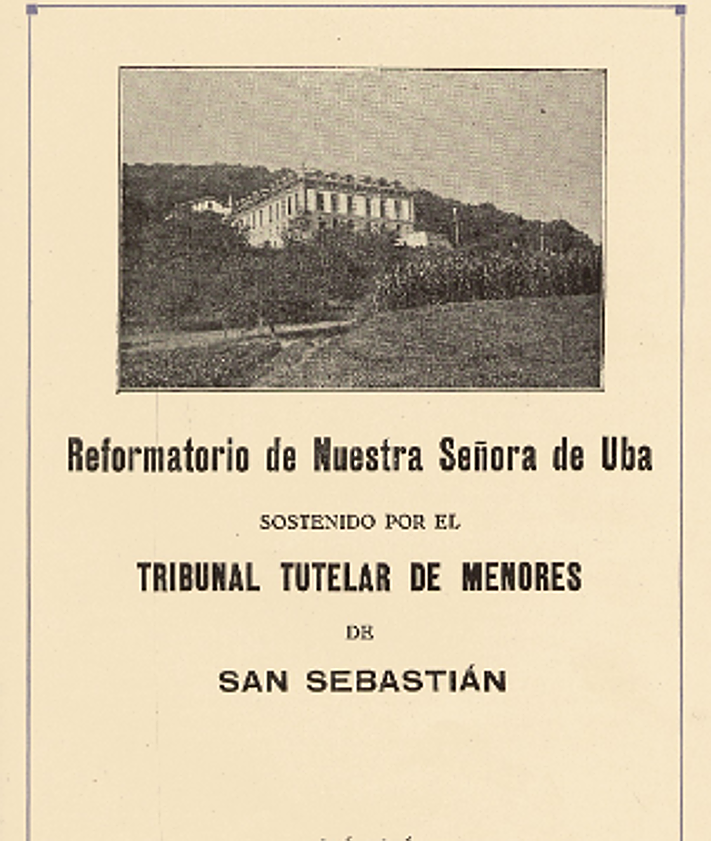 Imagen secundaria 2 - El rey Alfonso XIII conversa con autoridades locales. Debajo con frailes mercedarios del nuevo reformatorio. Una publicación del centro correccional.