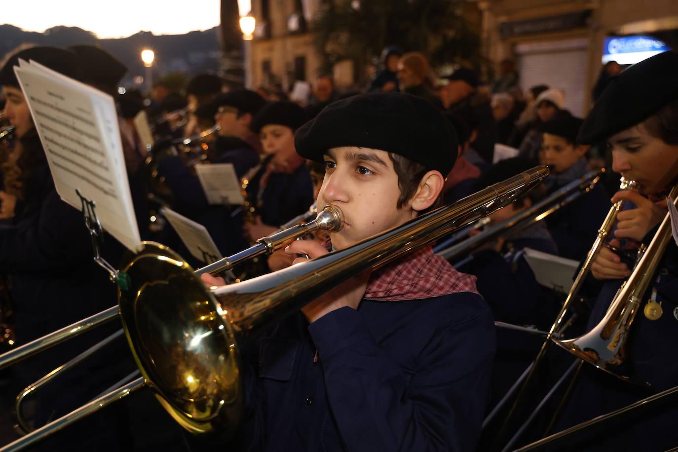 Los peques de Gaztelubide se unen a la fiesta