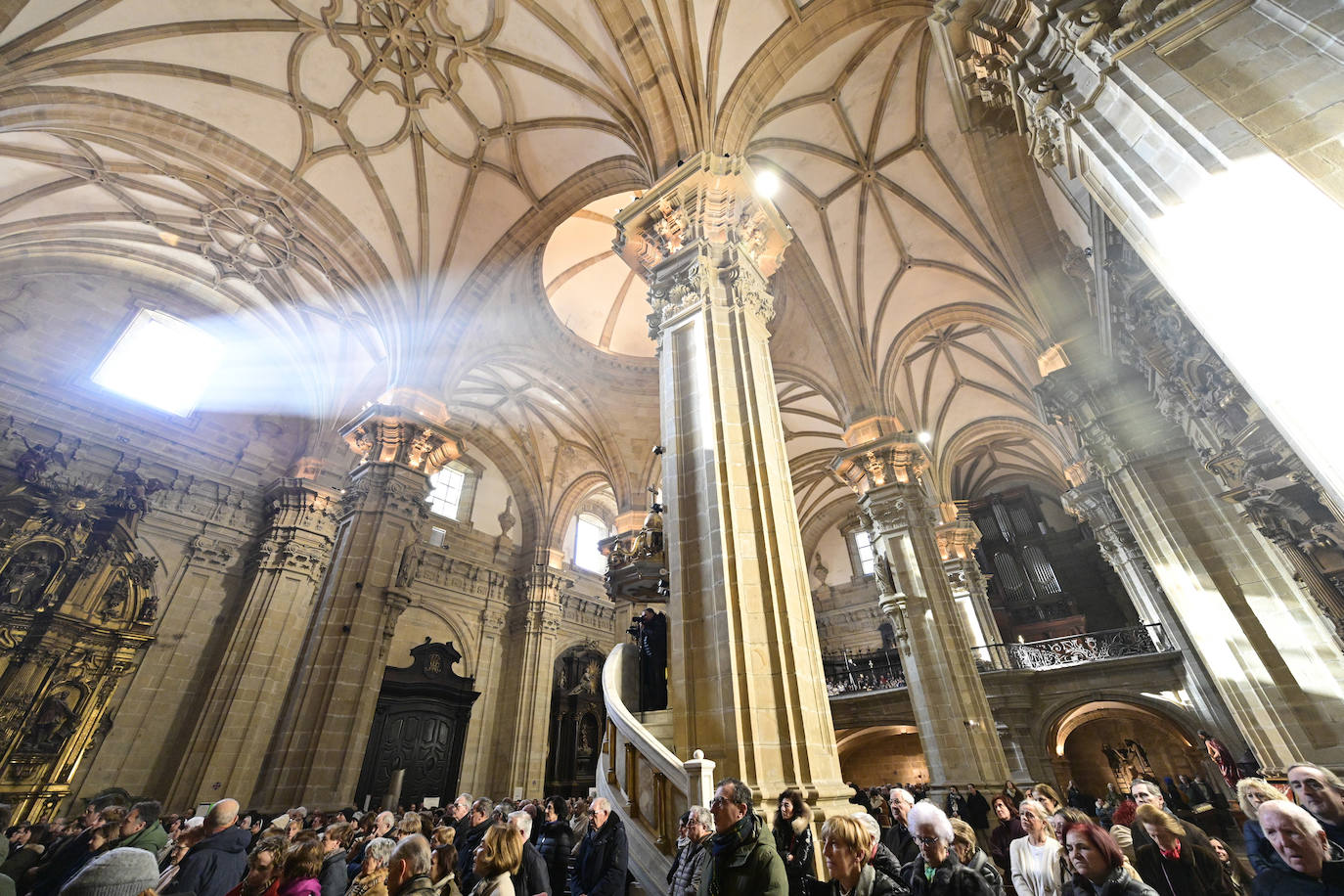 Multitudinaria misa de San Sebastián