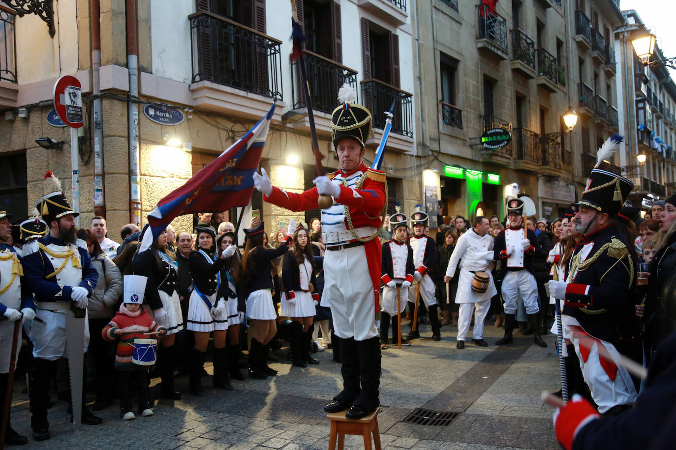 Esperanza alegra las calles de la Parte Vieja