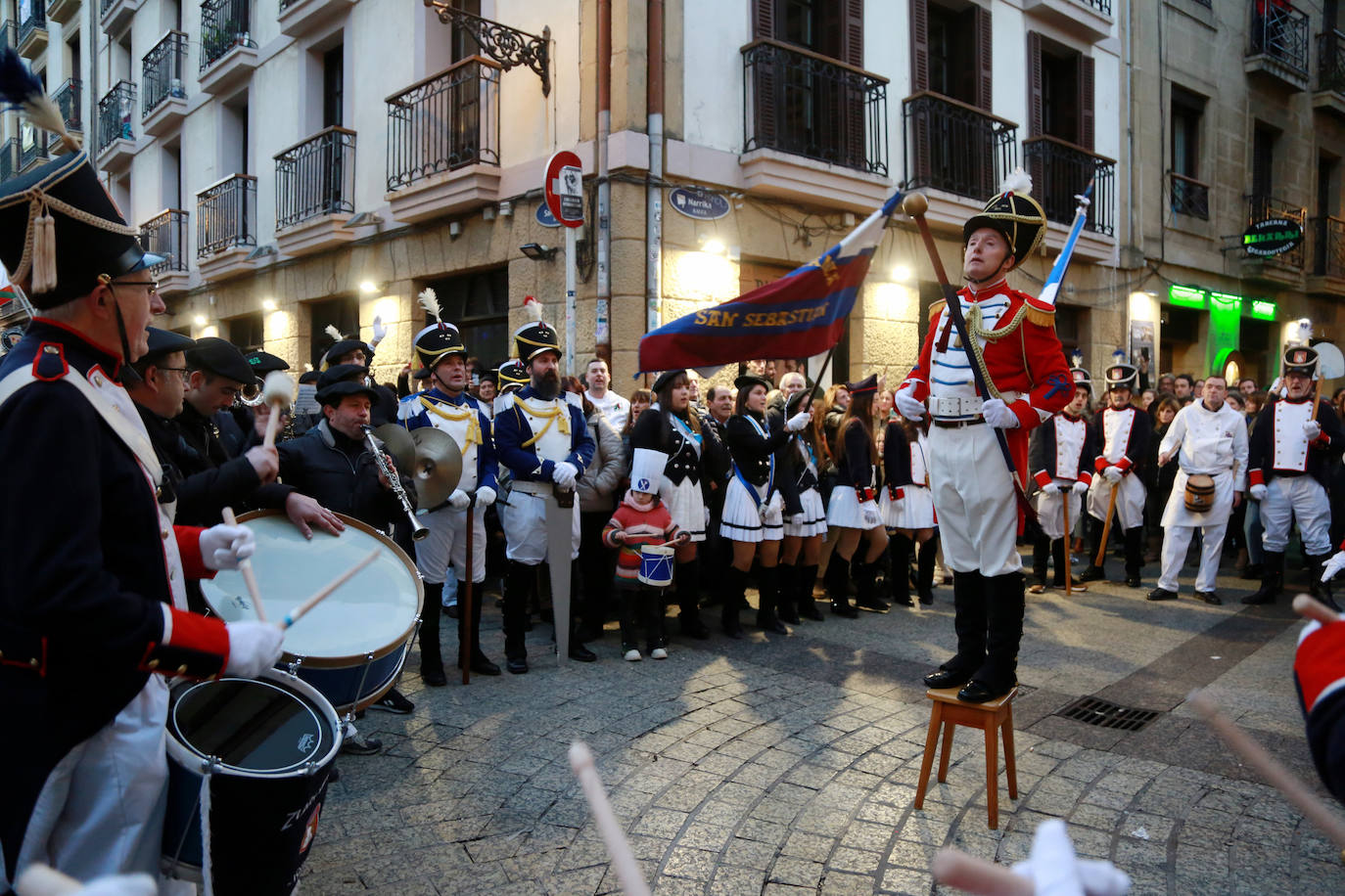 Esperanza alegra las calles de la Parte Vieja