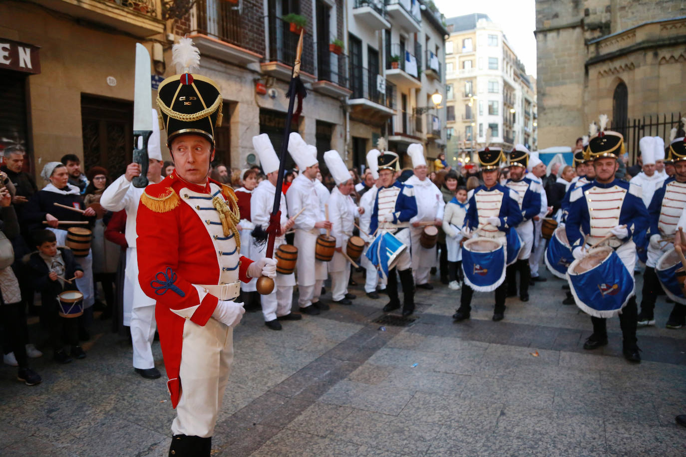 Esperanza alegra las calles de la Parte Vieja