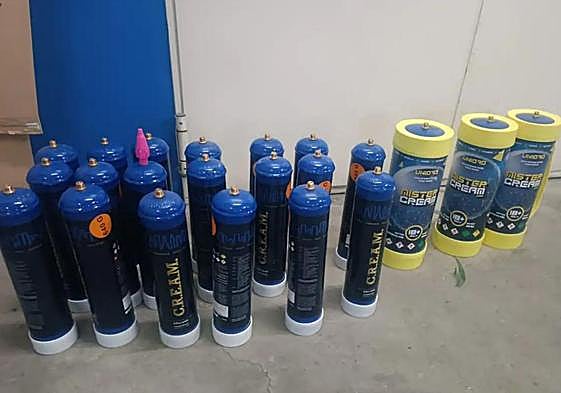 La Ertzaintza alerta del aumento del 'gas de la risa' ligado al ocio