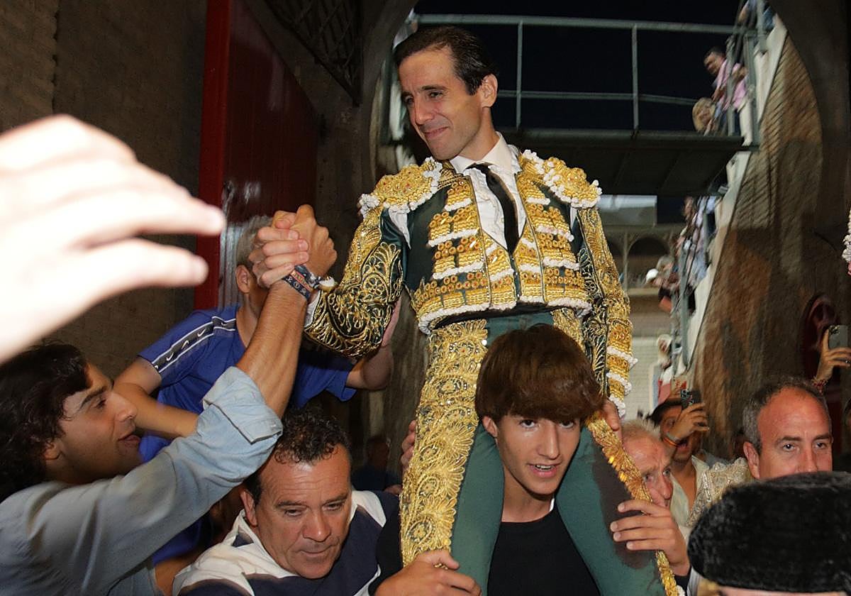 Juan Ortega tras una corrida de toros celebrada en Granada en junio.