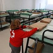 Cruz Roja asistió en Hilanderas a 3.313 personas en tránsito en 2023, el dato histórico más bajo