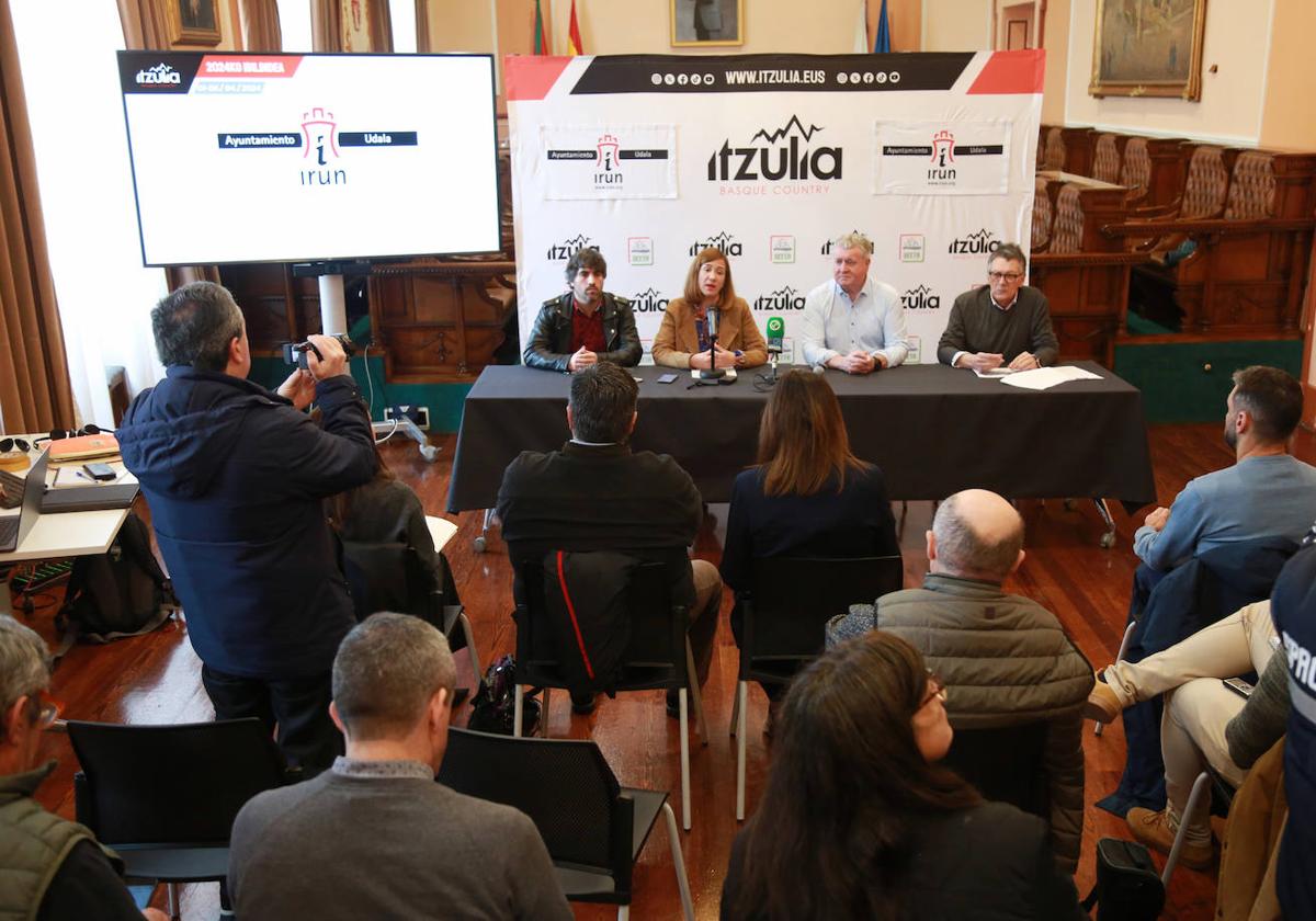 Rueda de prensa de presentación de la Itzulia.