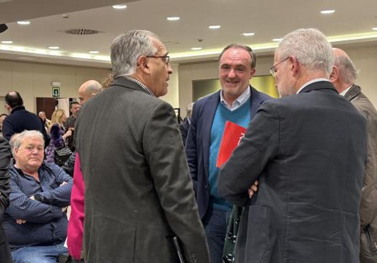 Javier Esparza, este viernes antes la reunión del Consejo Político de UPN en Pamplona