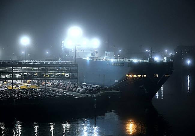 Zona del puerto de Pasajes en el que se ha producido el atropello mortal.