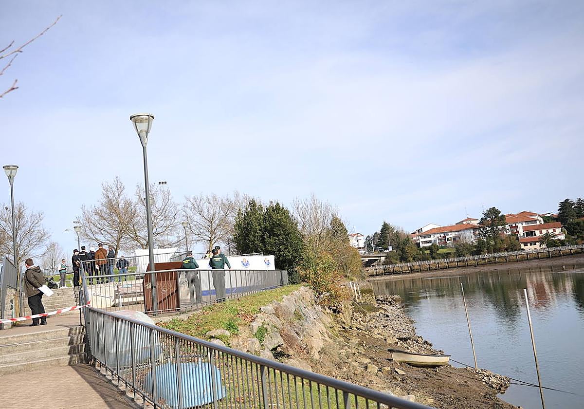 Imagen de la zona donde ha aparecido el cuerpo sin vida.