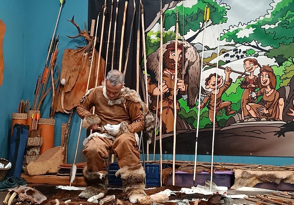 José Julián Márquez en plena exhibición.