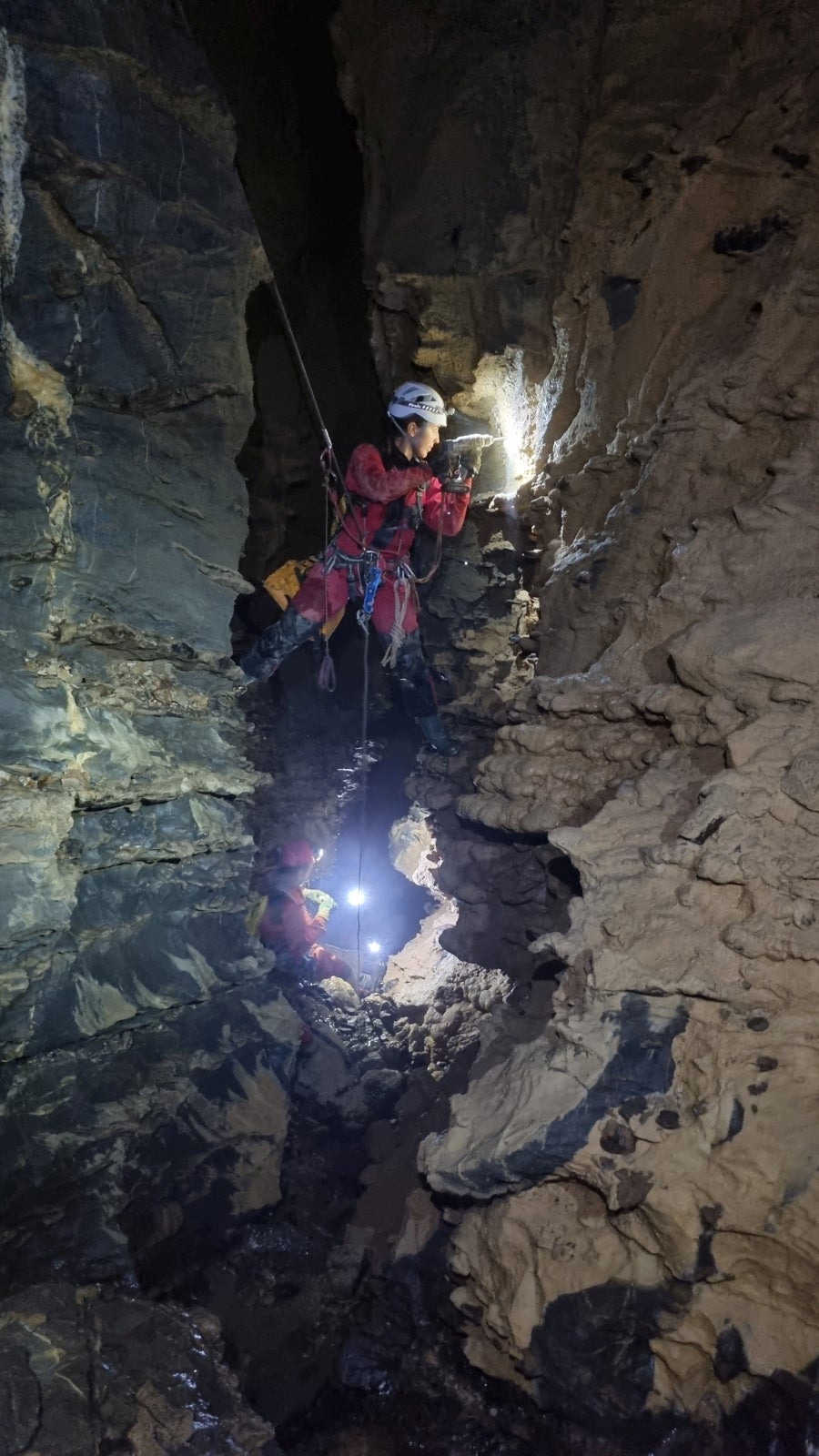 Así es la nueva cueva hallada entre Tolosa y Albiztur