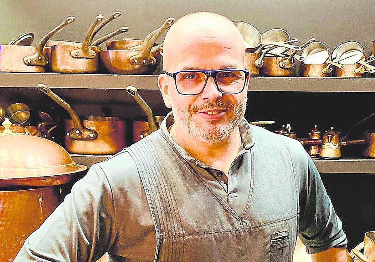 Jordi Vilà, en la cocina del reconocido Al Kostat.