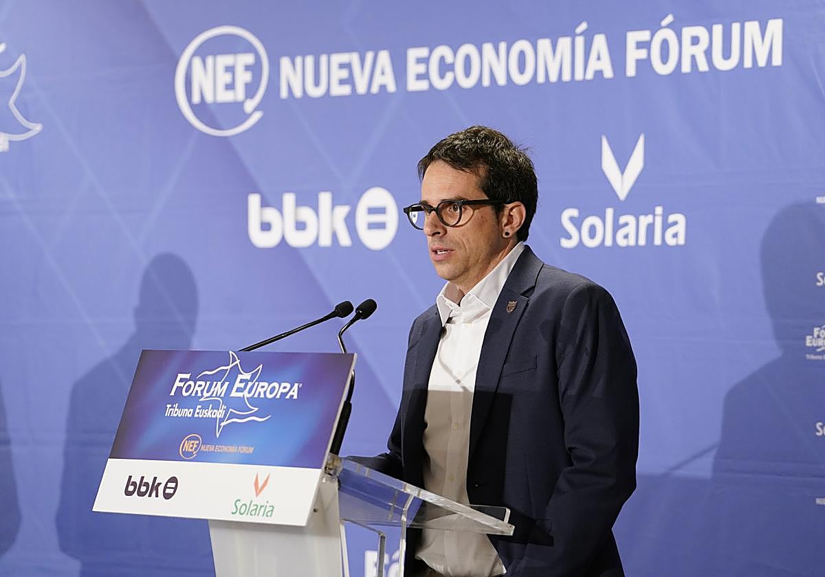 El candidato a lehendakari de EH Bildu, Pello Otxandiano.