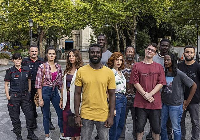 Reparto de 'Detective Touré'.