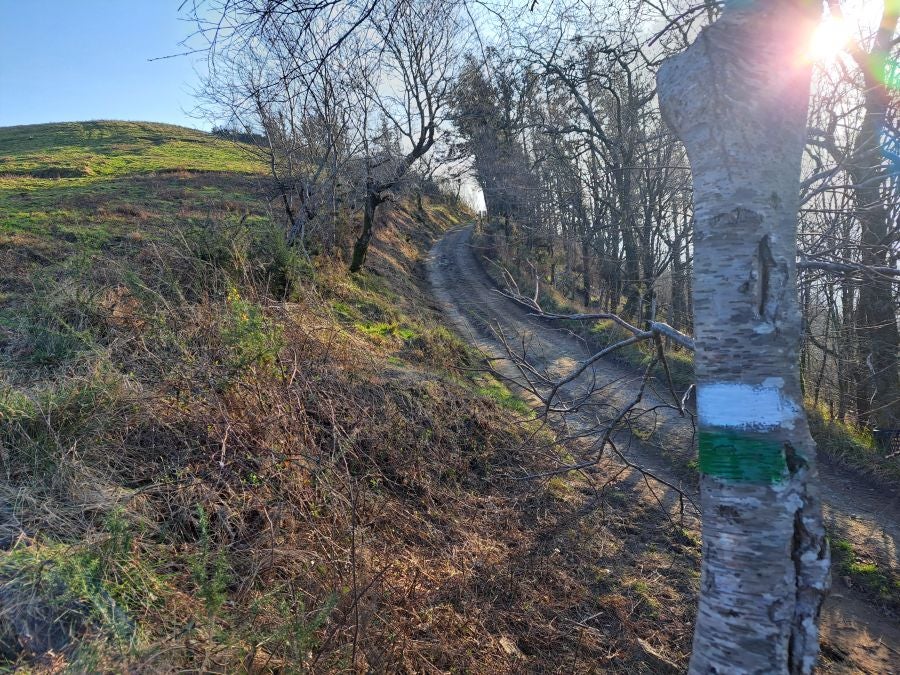 Ezkeltzu, el precioso balcón de Zizurkil