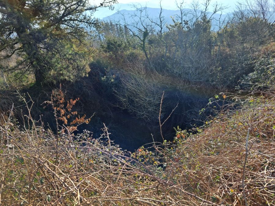 Ezkeltzu, el precioso balcón de Zizurkil