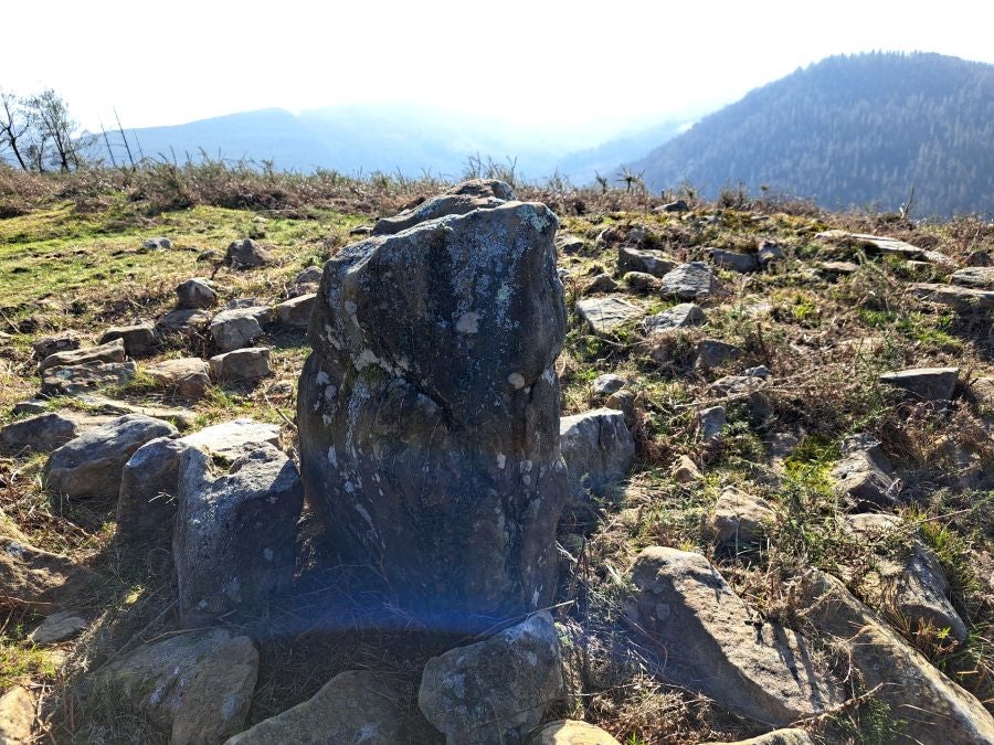 Ezkeltzu, el precioso balcón de Zizurkil