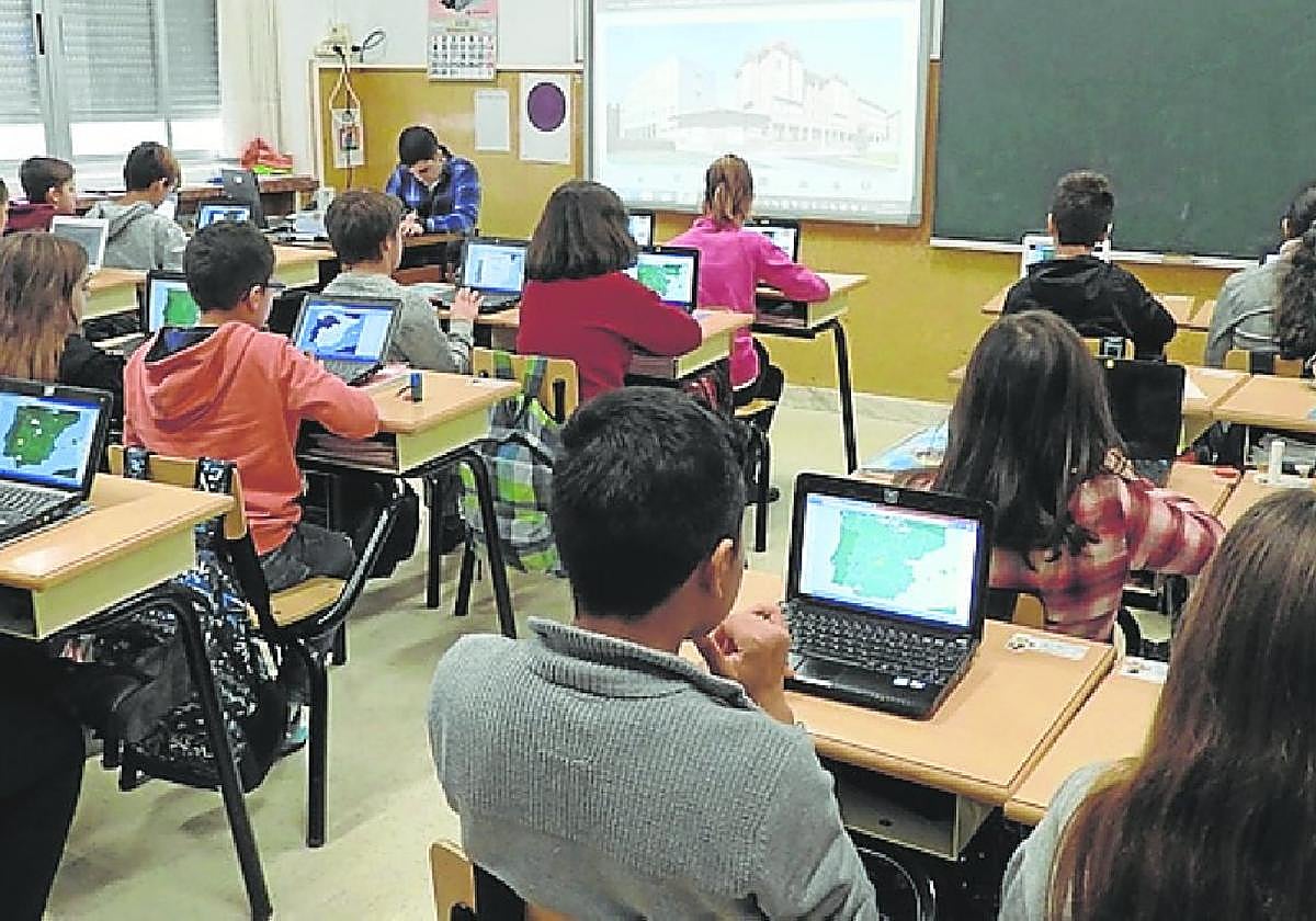 Los alumnos de los centros escolares trabajan en el Plan de Intervención.