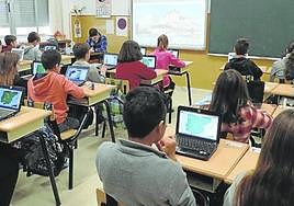 Los alumnos de los centros escolares trabajan en el Plan de Intervención.
