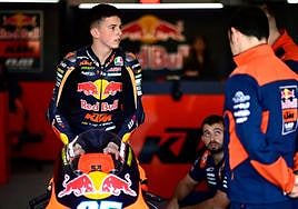 Xabi Zurutuza, del equipo Red Bull KTM Ajo.