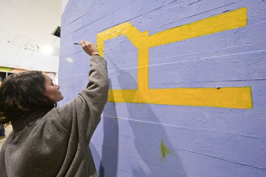 La fabrica de las carrozas del Carnaval de Tolosa